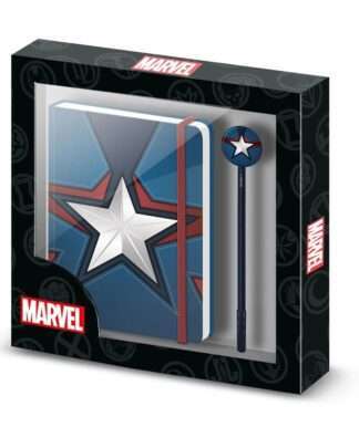 Marvel Tagebuch Geschenkbox Captain America