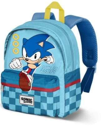 Sonic - The Hedgehog Joy Vorschulrucksack Faster Blue