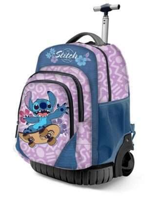 Lilo & Stitch Fan GTS Trolley Rucksack Skate Lilac