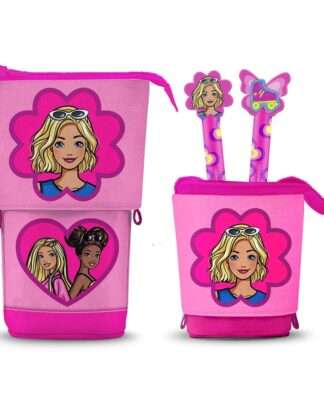 Barbie Pop Up Federmäppchen mit 2 löschbaren Gelstiften