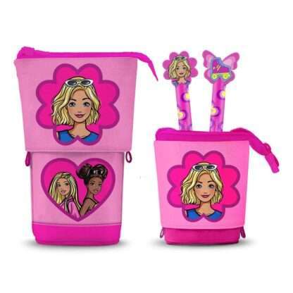 Barbie Pop Up Federmäppchen mit 2 löschbaren Gelstiften