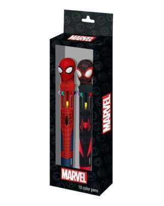 Spider-Man Zehnfarbkugelschreiber 2-er Pack