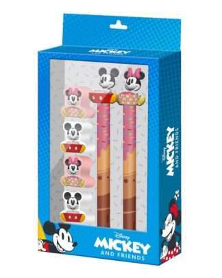 Mickey & Minnie Schreibset 6er-Pack