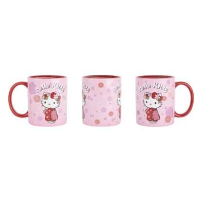 Sanrio Tasse mit Thermoeffekt Hello Kitty Kimono 320 ml     - Beschädigte Verpackung – Bild 3