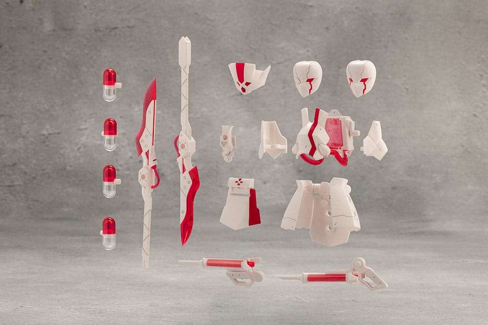 Unlimited Universe Megalomaria Model Kit Metamorphose Unit Exarmor White Nurse 16 cm – Bild 4