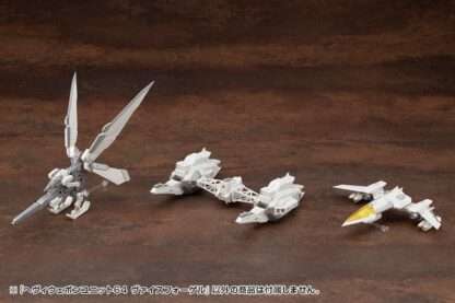Kotobukiya M.S.G. Model Kit Heavy Weapon Unit 64 Weiss Vogel – Bild 17