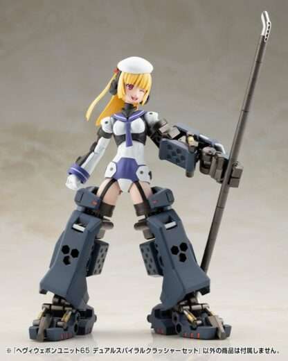 Kotobukiya M.S.G. Model Kit Heavy Weapon Unit 65 Dual Spiral Crusher Set – Bild 8