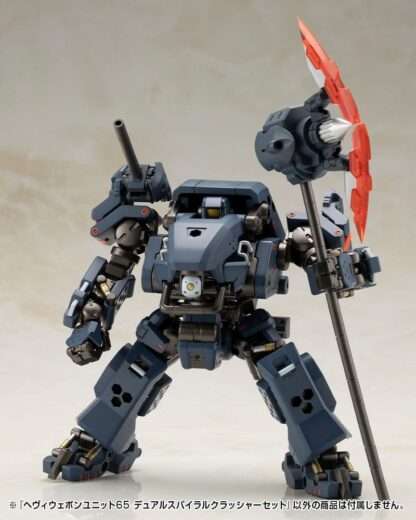 Kotobukiya M.S.G. Model Kit Heavy Weapon Unit 65 Dual Spiral Crusher Set – Bild 17