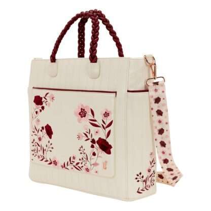 Loungefly Umhängetasche Figural Cream & Red Floral – Bild 2