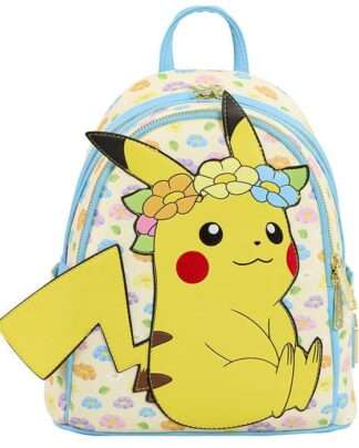 Pokemon by Loungefly Mini Rucksack Sleeping Pikachu Floral Crown