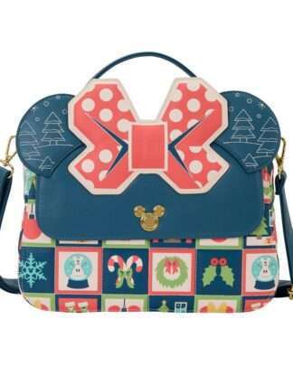 Disney by Loungefly Umhängetasche Mickey and Minnie Holiday