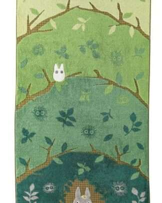 Mein Nachbar Totoro Großes Badehandtuch Totoro Forest Tunnel 60 x 120 cm
