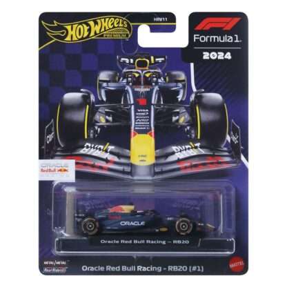 Formel 1 Hot Wheels Premium Diecast Modellauto 1/64 Oracle Red Bull Racing RB20 (#1) (Max Verstappen 2024) – Bild 4