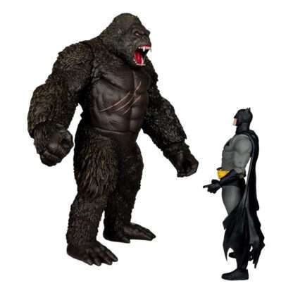 DC Justice League Monsterverse DC Multiverse Actionfiguren 2er-Pack Batman & Kong 29 cm  - Beschädigte Verpackung – Bild 3