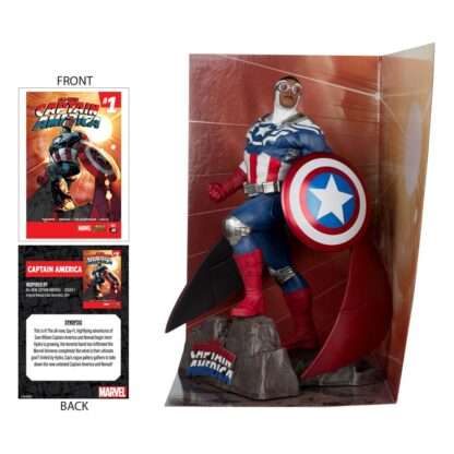 Marvel Collection PVC Statue 1/10 Captain America (All-New Captain America #1) 17 cm - Beschädigte Verpackung – Bild 2