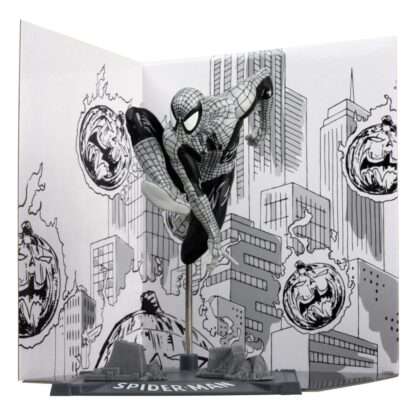 Marvel Collection PVC Statue 1/10 Spider-Man (Spider-Man #6)(Line Art)(Gold Label) 10 cm - Beschädigte Verpackung – Bild 5