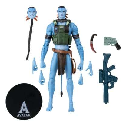 Avatar: Fire and Ash Actionfigur Quaritch (Ash Recom) (Gold Label) 18 cm – Bild 3