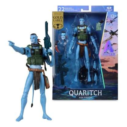 Avatar: Fire and Ash Actionfigur Quaritch (Ash Recom) (Gold Label) 18 cm – Bild 5