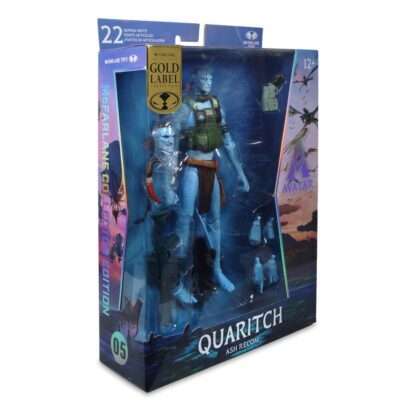 Avatar: Fire and Ash Actionfigur Quaritch (Ash Recom) (Gold Label) 18 cm – Bild 9