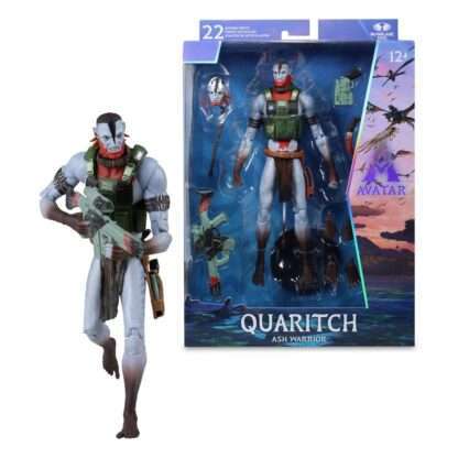 Avatar: Fire and Ash Actionfigur Recom Quaritch (Ash Warrior) 18 cm – Bild 6