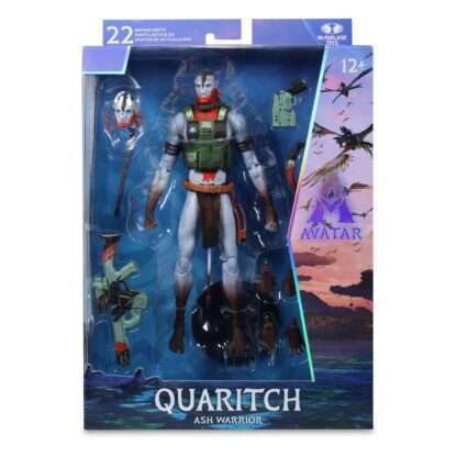 Avatar: Fire and Ash Actionfigur Recom Quaritch (Ash Warrior) 18 cm – Bild 8