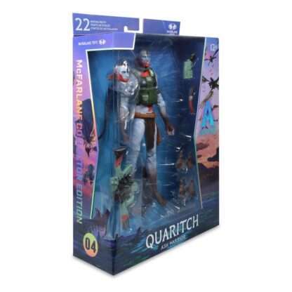 Avatar: Fire and Ash Actionfigur Recom Quaritch (Ash Warrior) 18 cm – Bild 9