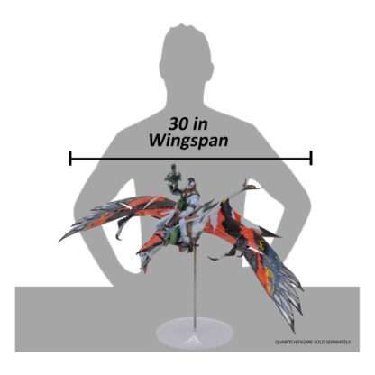 Avatar: Fire and Ash Actionfigur Quaritch's new Banshee – Bild 8