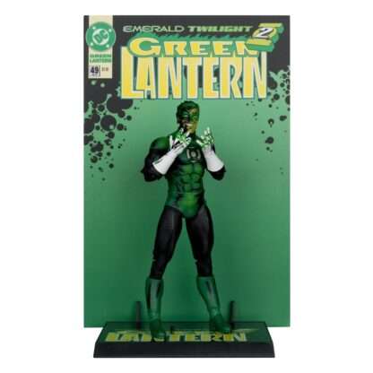 DC Multiverse McFarlane Cover Recreations Actionfigur Green Lantern (Emerald Twilight) (Gold Label) 18 cm – Bild 2