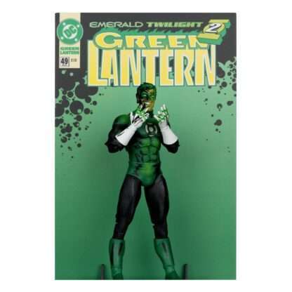DC Multiverse McFarlane Cover Recreations Actionfigur Green Lantern (Emerald Twilight) (Gold Label) 18 cm – Bild 4