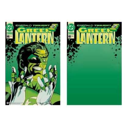 DC Multiverse McFarlane Cover Recreations Actionfigur Green Lantern (Emerald Twilight) (Gold Label) 18 cm – Bild 8
