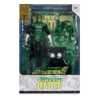 DC Multiverse McFarlane Cover Recreations Actionfigur Green Lantern (Emerald Twilight) (Gold Label) 18 cm – Bild 9