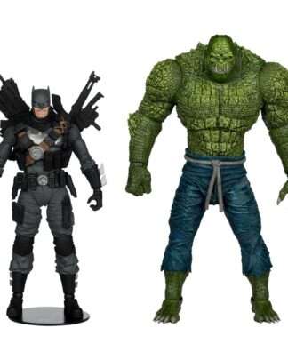 DC Multiverse McFarlane Collector Edition Actionfiguren 2er-Pack #03 Batman vs. Killer Croc 18 cm - Beschädigte Verpackung