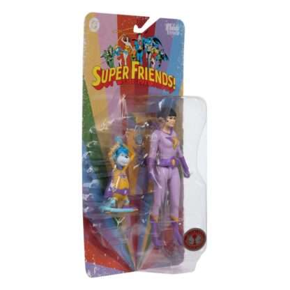 DC Retro Super Friends Actionfigur Jayna & Gleek (Red Platinum Edition) 15 cm – Bild 8