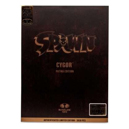 Spawn Megafig Actionfigur Cygor Patina Edition (Gold Label) 30 cm - Beschädigte Verpackung – Bild 9