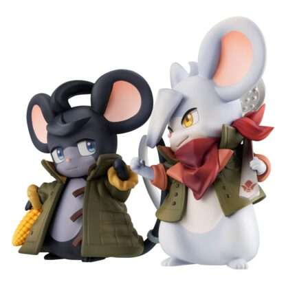 Mobile Suit Gundam Iron-Blooded Orphans PVC Statuen 2er-Pack Orphanchu of Block 3 Mikatsuki & Orga 10th Anniversary 12 cm – Bild 3