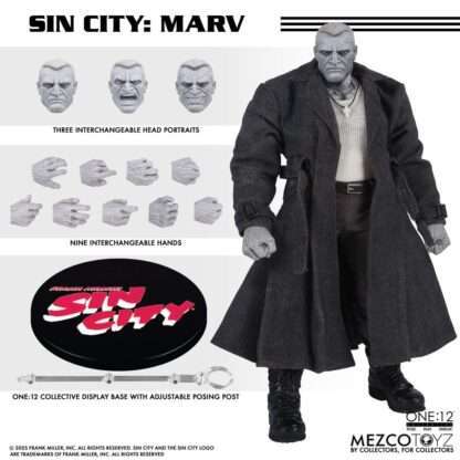Sin City Actionfigur 1/12 Marv 17 cm – Bild 11