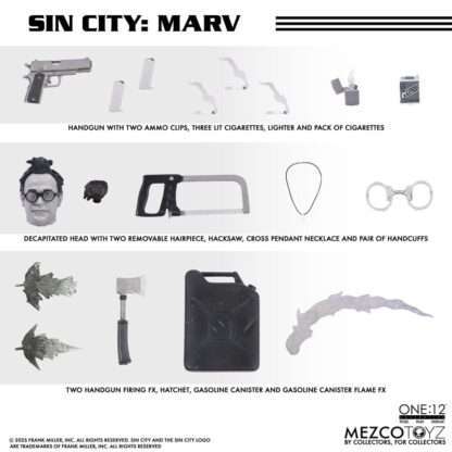 Sin City Actionfigur 1/12 Marv 17 cm – Bild 12