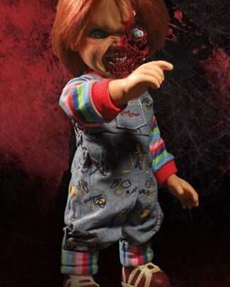 Chucky Die Mörderpuppe 3 Designer Series Sprechende Puppe Pizza Face Chucky 38 cm - Beschädigte Verpackung