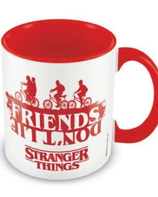 Stranger Things Coloured Inner Tasse Friends Don't Lie