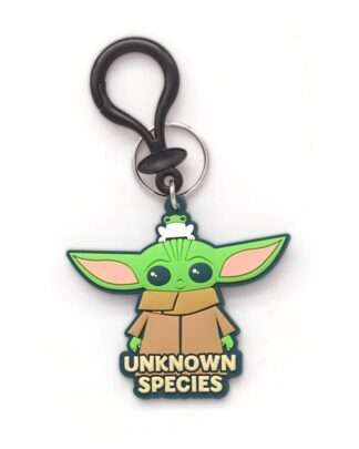 Star Wars Soft Touch PVC Taschenanhänger Baby Yoda Unbekannte Spezies