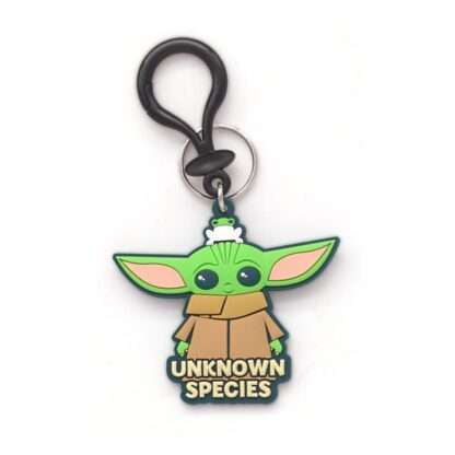 Star Wars Soft Touch PVC Taschenanhänger Baby Yoda Unbekannte Spezies