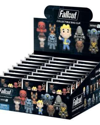 Fallout 3D PVC-Taschenanhänger Serie 1 Display  (24)