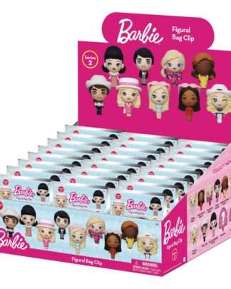 Barbie 3D PVC-Taschenanhänger Serie 2 Display  (24)