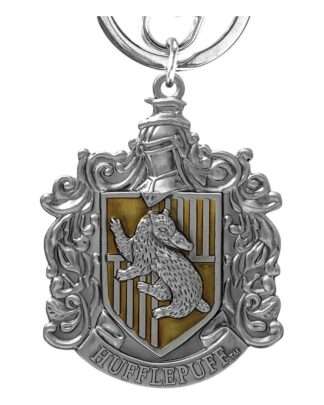Harry Potter Zinn-Schlüsselanhänger Hufflepuff Crest