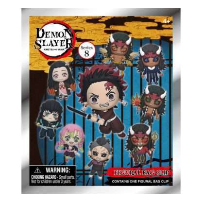 Demon Slayer Season 3 3D PVC-Taschenanhänger Serie 8 Display  (24) – Bild 3