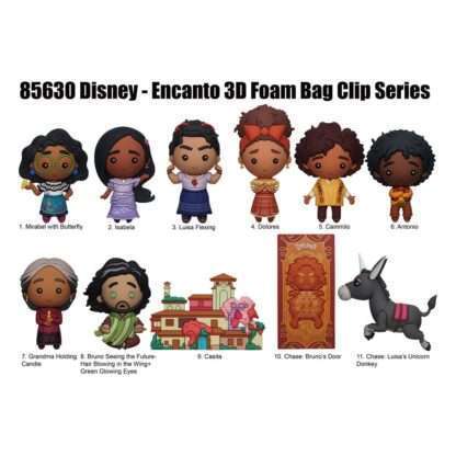 Encanto 3D PVC-Taschenanhänger Serie 52 Display  (24) – Bild 2