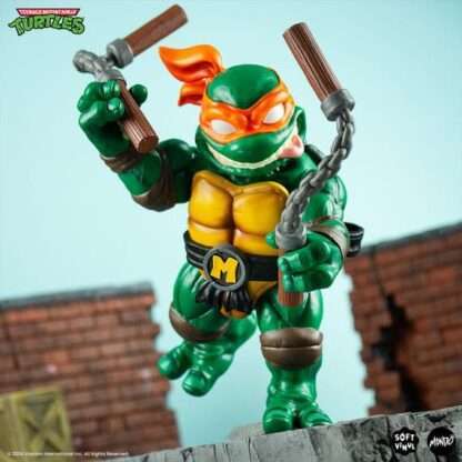 Teenage Mutant Ninja Turtles Soft Vinyl Figur Michelangelo 20 cm – Bild 5