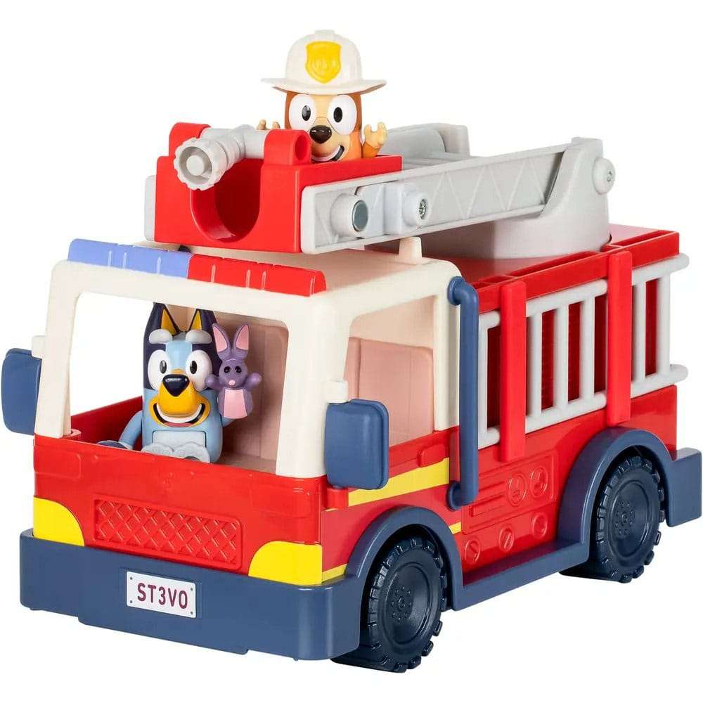 Bluey Minifiguren Spielset Bluey Feuerwehrwagen – Bild 3