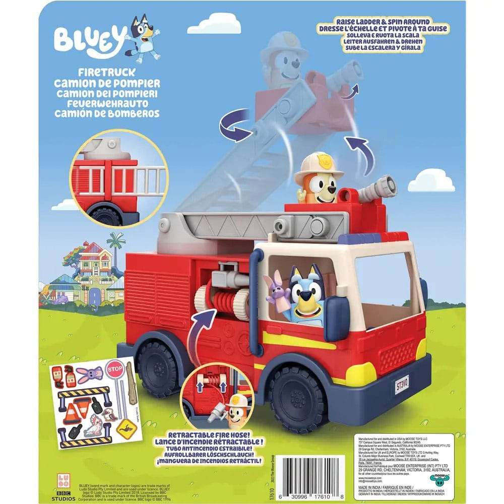 Bluey Minifiguren Spielset Bluey Feuerwehrwagen – Bild 7