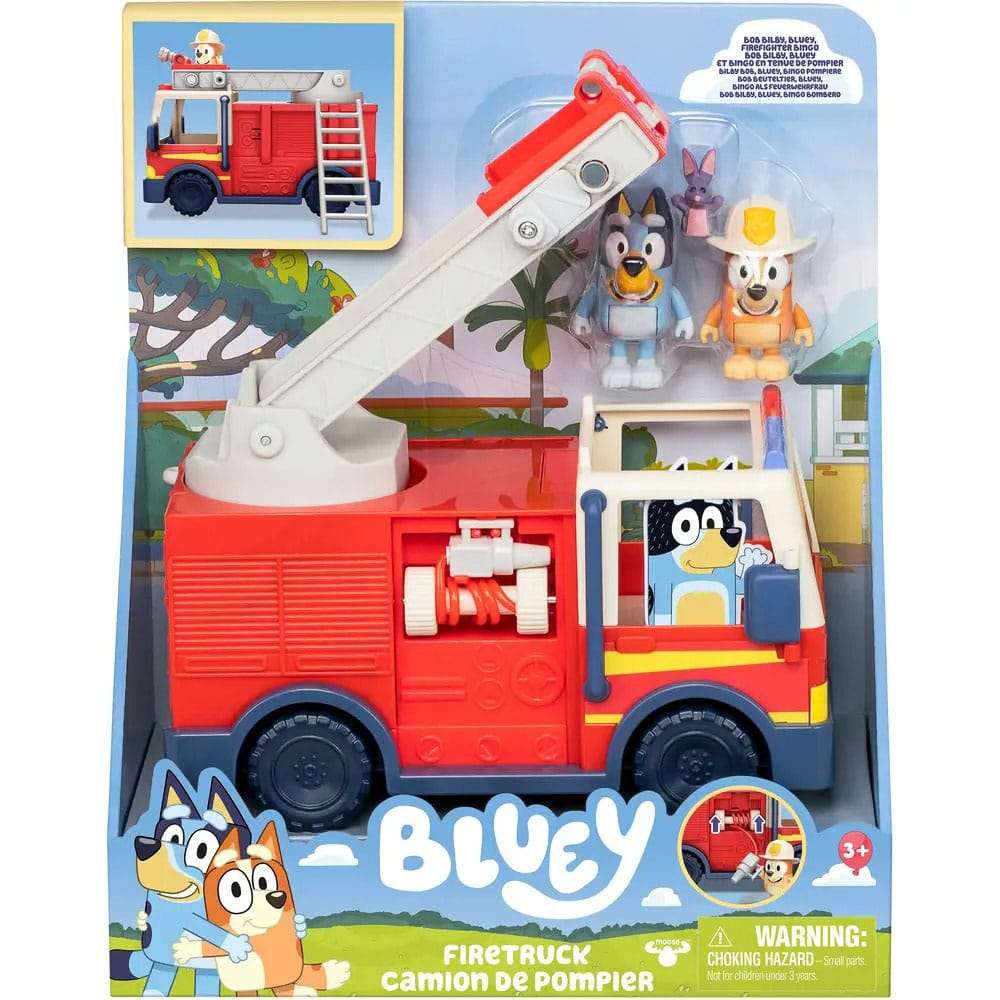 Bluey Minifiguren Spielset Bluey Feuerwehrwagen – Bild 9
